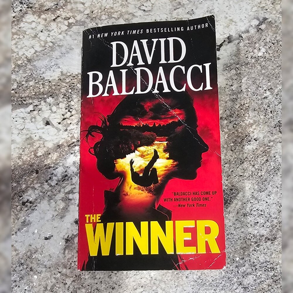 The Winner by David Baldacci Paperback SEE DISCLAIMER